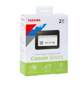 Disco duro externo Toshiba 1TB